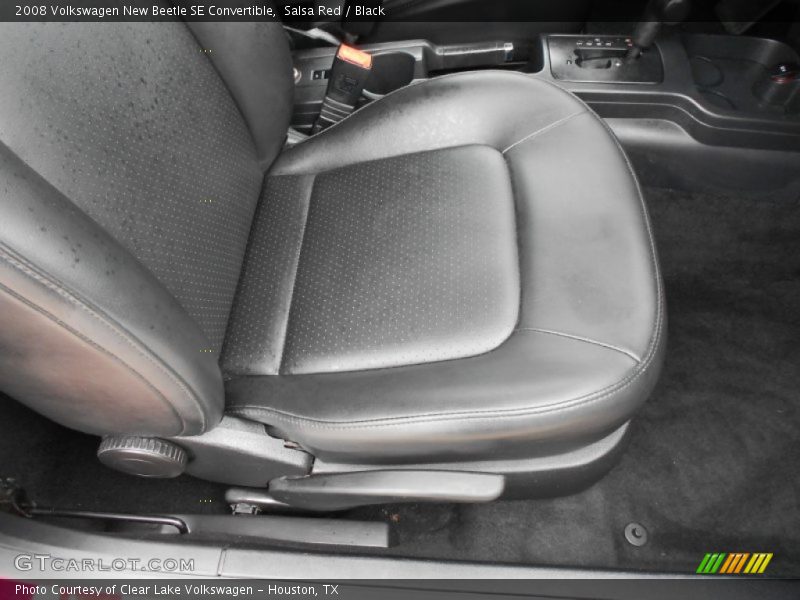 Salsa Red / Black 2008 Volkswagen New Beetle SE Convertible