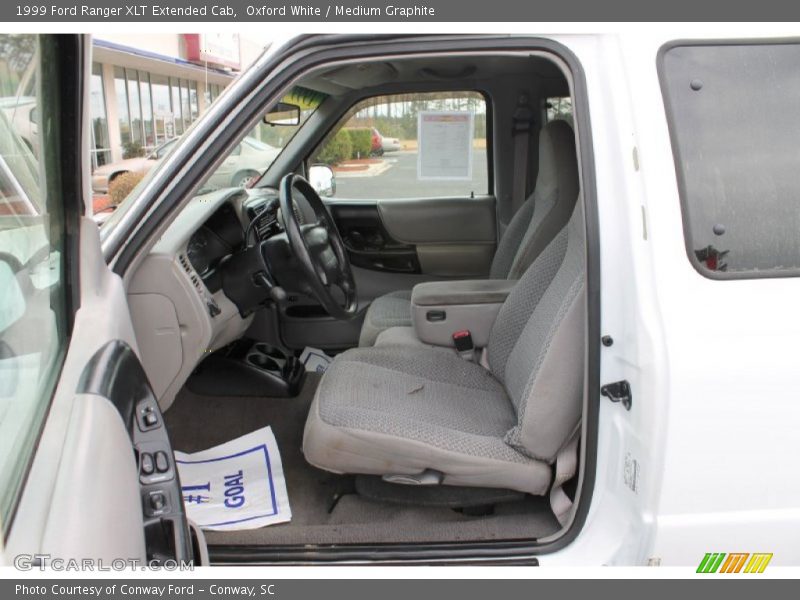 Oxford White / Medium Graphite 1999 Ford Ranger XLT Extended Cab