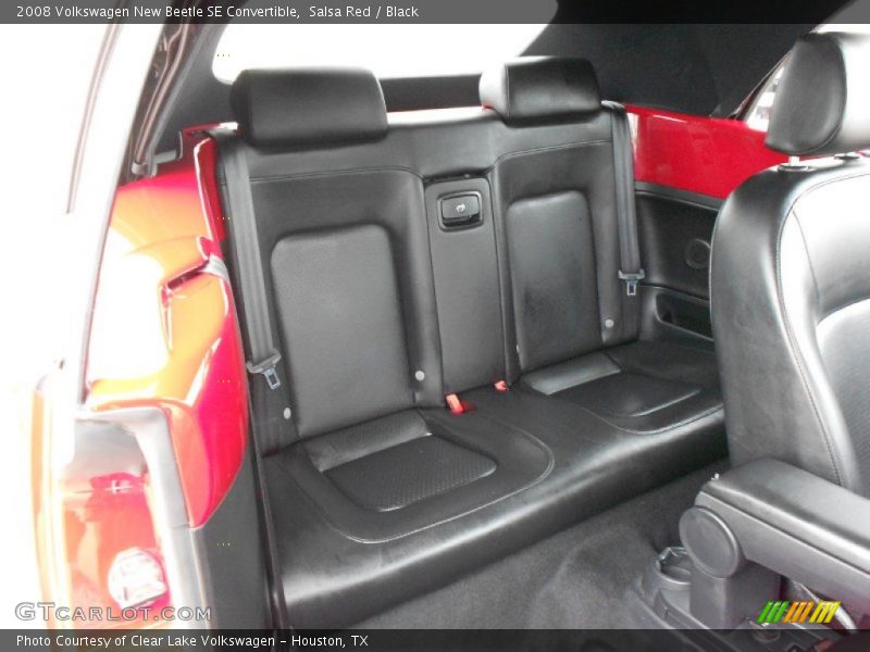 Salsa Red / Black 2008 Volkswagen New Beetle SE Convertible