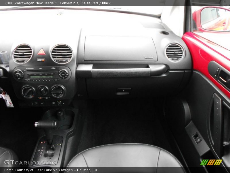 Salsa Red / Black 2008 Volkswagen New Beetle SE Convertible