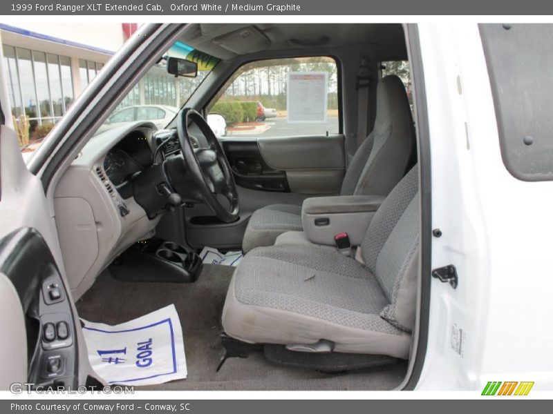 Oxford White / Medium Graphite 1999 Ford Ranger XLT Extended Cab