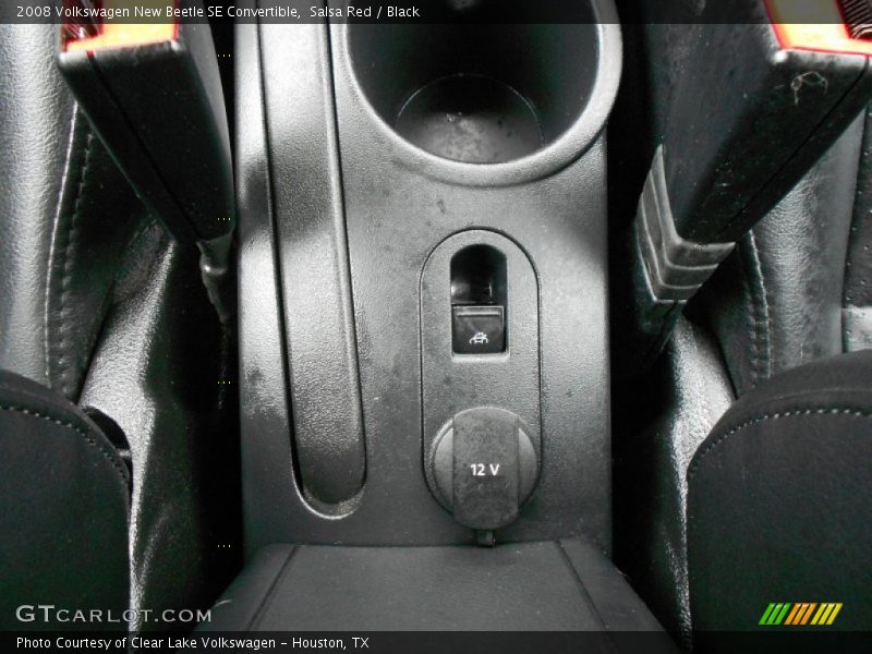 Salsa Red / Black 2008 Volkswagen New Beetle SE Convertible