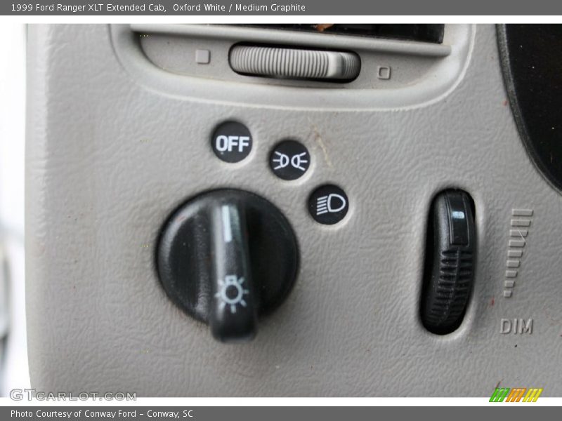 Oxford White / Medium Graphite 1999 Ford Ranger XLT Extended Cab