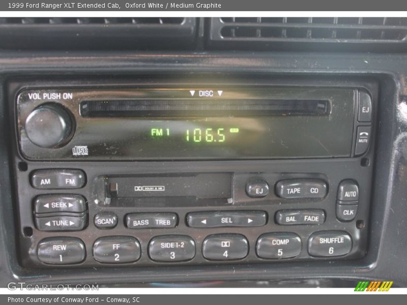 Oxford White / Medium Graphite 1999 Ford Ranger XLT Extended Cab