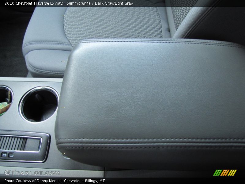Summit White / Dark Gray/Light Gray 2010 Chevrolet Traverse LS AWD
