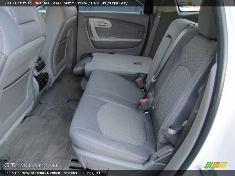 Summit White / Dark Gray/Light Gray 2010 Chevrolet Traverse LS AWD