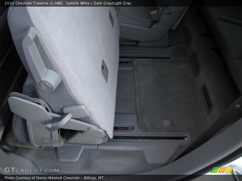 Summit White / Dark Gray/Light Gray 2010 Chevrolet Traverse LS AWD