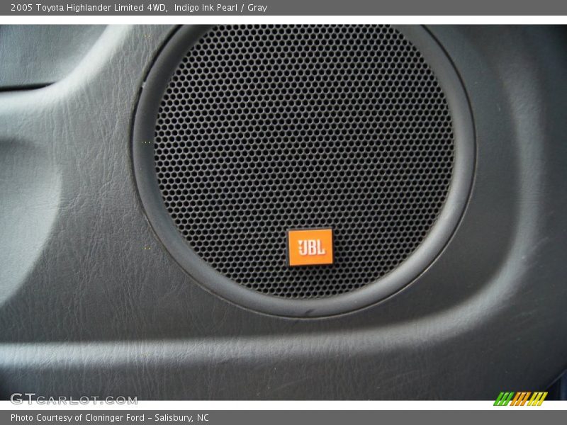 Indigo Ink Pearl / Gray 2005 Toyota Highlander Limited 4WD