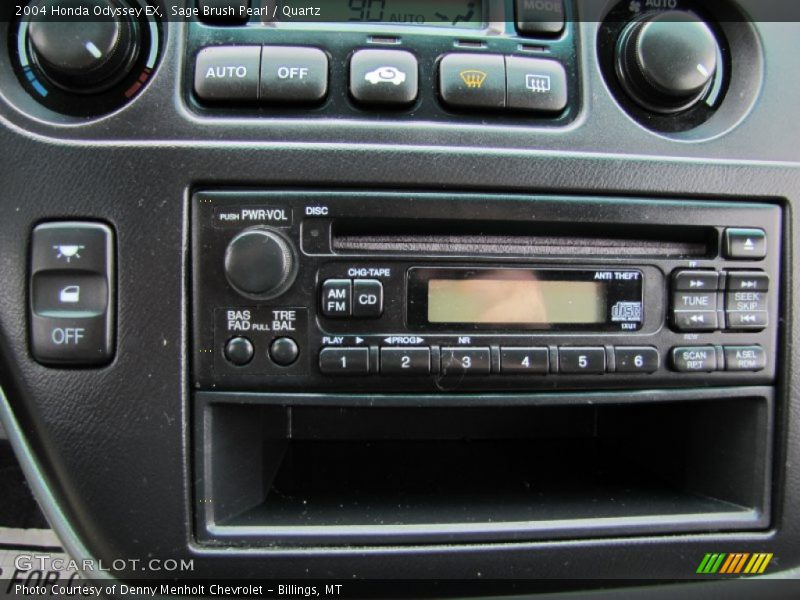 Audio System of 2004 Odyssey EX