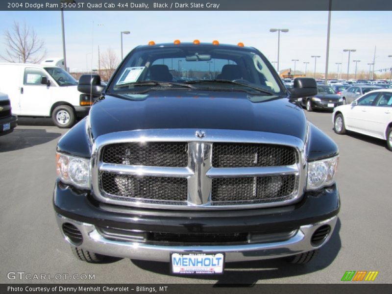 Black / Dark Slate Gray 2004 Dodge Ram 3500 ST Quad Cab 4x4 Dually