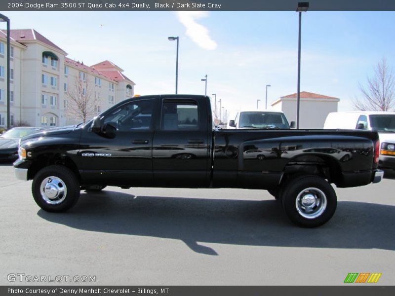 Black / Dark Slate Gray 2004 Dodge Ram 3500 ST Quad Cab 4x4 Dually