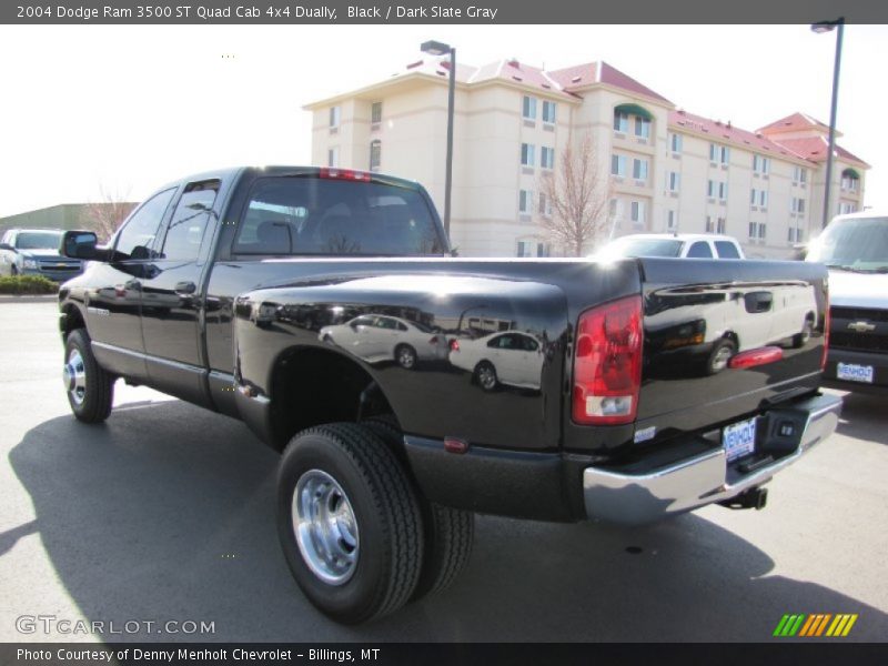 Black / Dark Slate Gray 2004 Dodge Ram 3500 ST Quad Cab 4x4 Dually