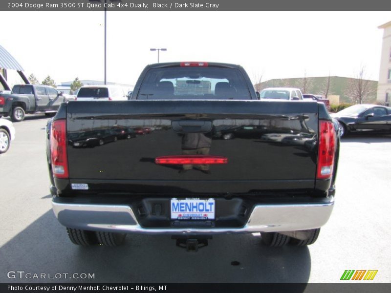 Black / Dark Slate Gray 2004 Dodge Ram 3500 ST Quad Cab 4x4 Dually