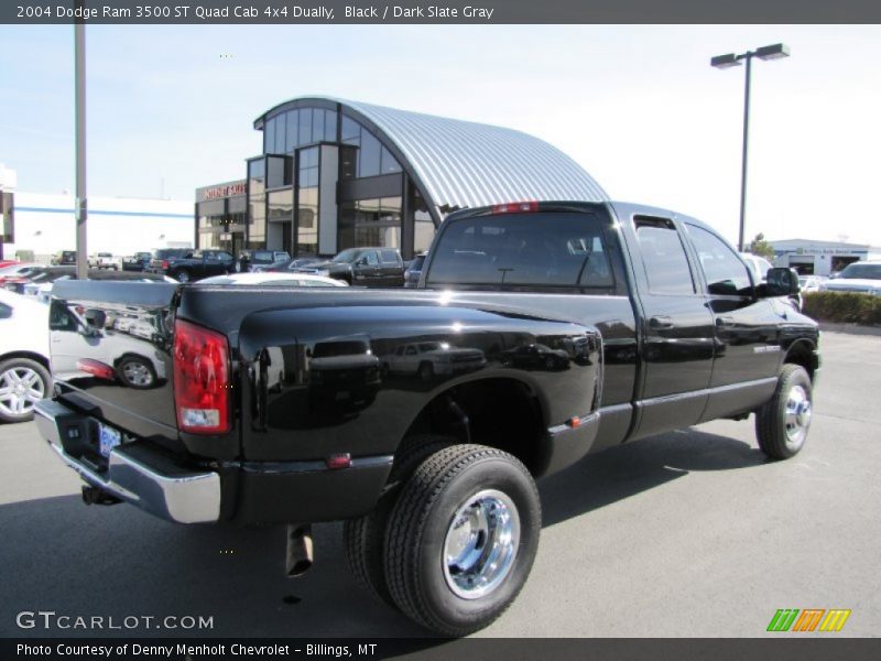 Black / Dark Slate Gray 2004 Dodge Ram 3500 ST Quad Cab 4x4 Dually