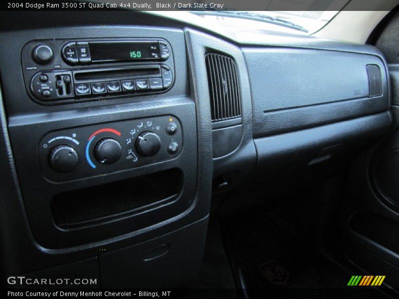 Black / Dark Slate Gray 2004 Dodge Ram 3500 ST Quad Cab 4x4 Dually