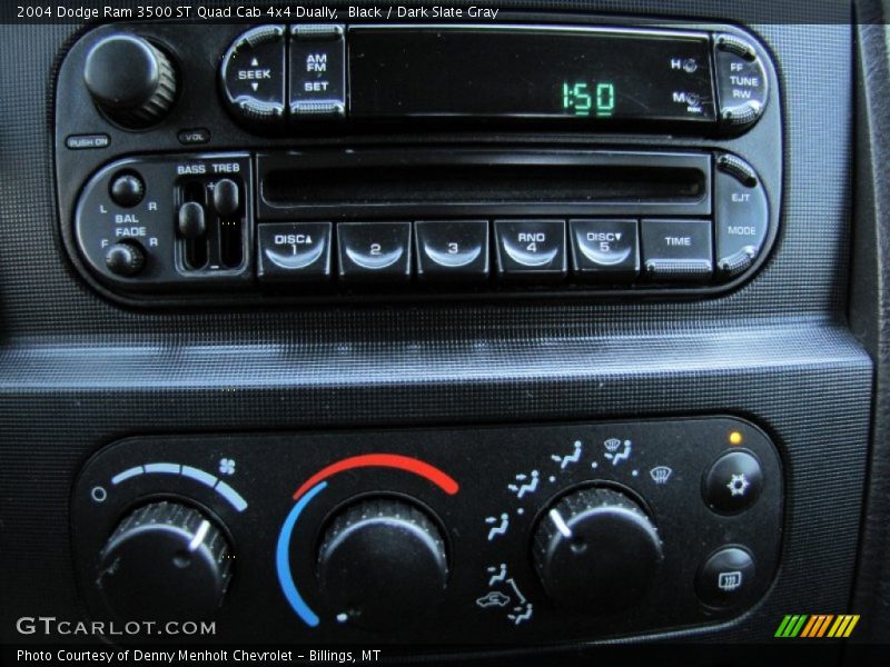 Black / Dark Slate Gray 2004 Dodge Ram 3500 ST Quad Cab 4x4 Dually