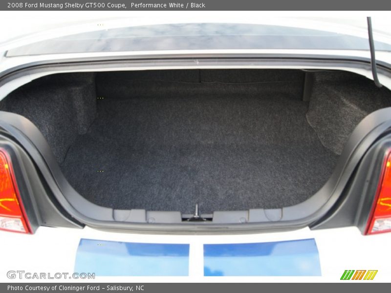  2008 Mustang Shelby GT500 Coupe Trunk