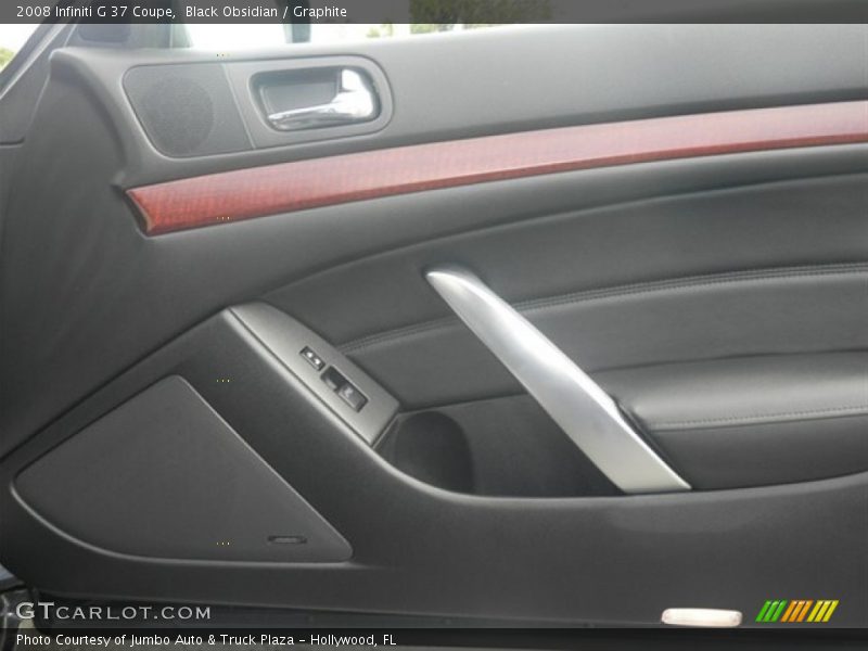 Black Obsidian / Graphite 2008 Infiniti G 37 Coupe
