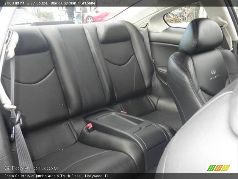 Black Obsidian / Graphite 2008 Infiniti G 37 Coupe