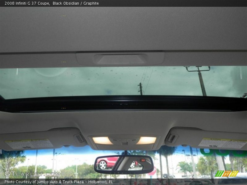 Black Obsidian / Graphite 2008 Infiniti G 37 Coupe