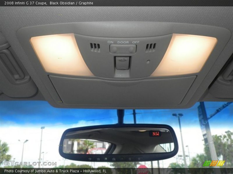 Black Obsidian / Graphite 2008 Infiniti G 37 Coupe