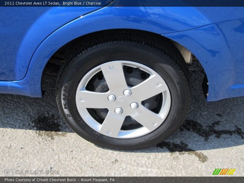 Bright Blue / Charcoal 2011 Chevrolet Aveo LT Sedan