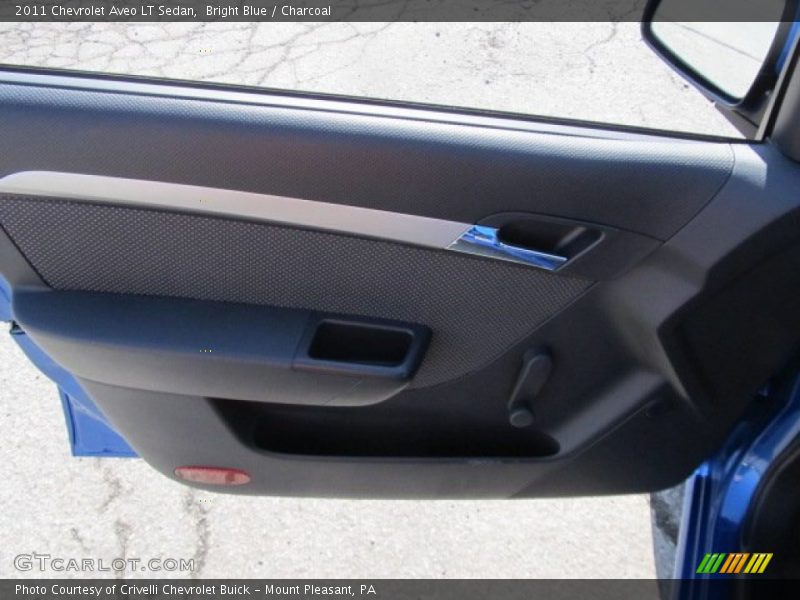 Bright Blue / Charcoal 2011 Chevrolet Aveo LT Sedan