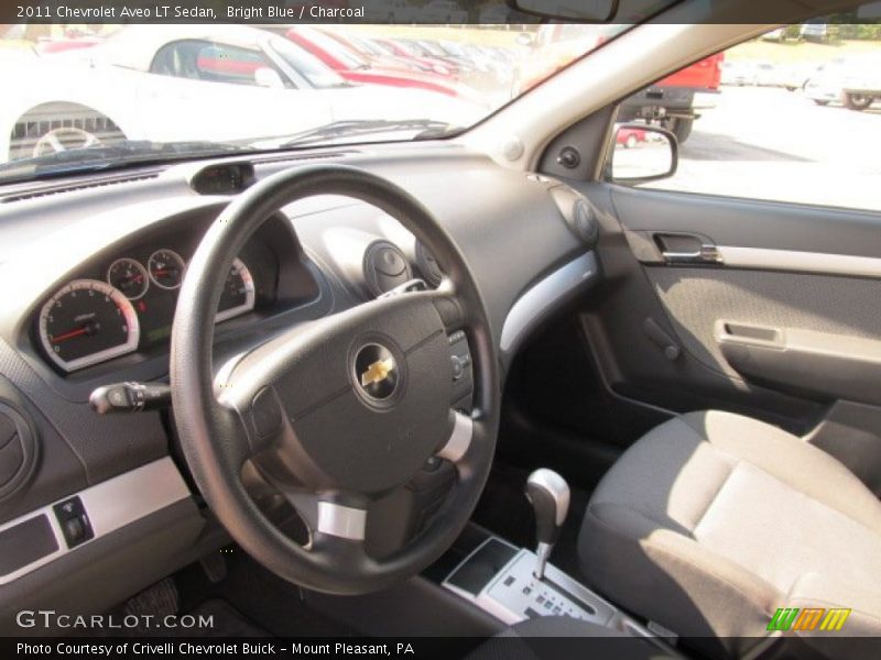 Bright Blue / Charcoal 2011 Chevrolet Aveo LT Sedan