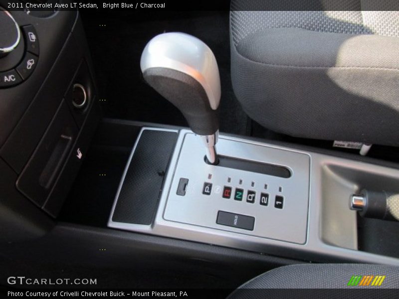 Bright Blue / Charcoal 2011 Chevrolet Aveo LT Sedan