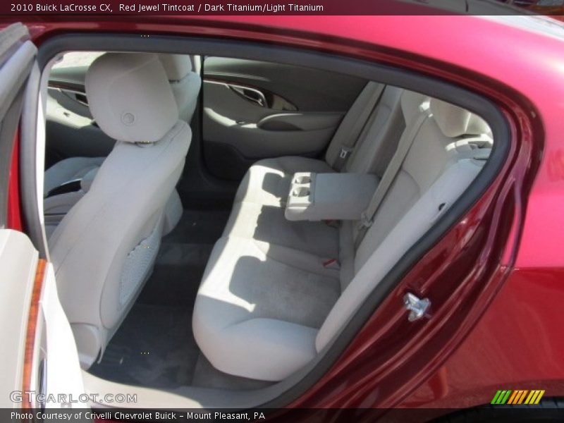 Red Jewel Tintcoat / Dark Titanium/Light Titanium 2010 Buick LaCrosse CX