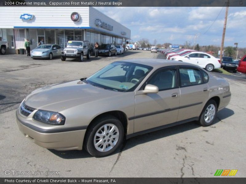 Cappuccino Frost Metallic / Neutral Beige 2004 Chevrolet Impala