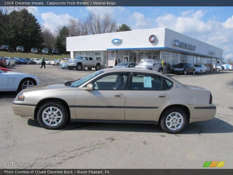 Cappuccino Frost Metallic / Neutral Beige 2004 Chevrolet Impala