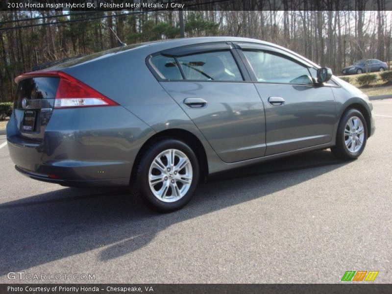 Polished Metal Metallic / Gray 2010 Honda Insight Hybrid EX