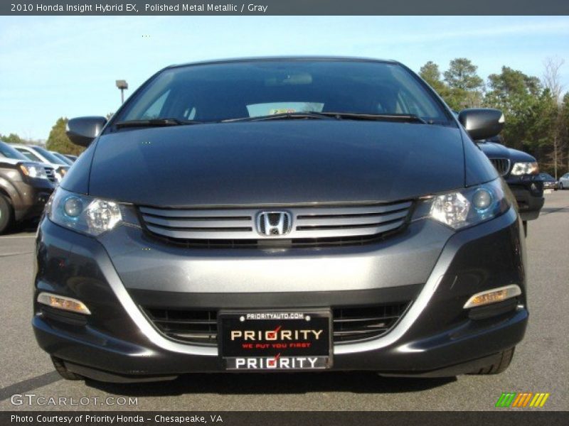 Polished Metal Metallic / Gray 2010 Honda Insight Hybrid EX