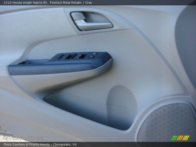 Polished Metal Metallic / Gray 2010 Honda Insight Hybrid EX