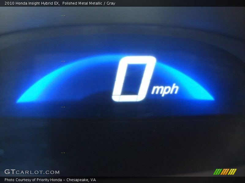 Polished Metal Metallic / Gray 2010 Honda Insight Hybrid EX