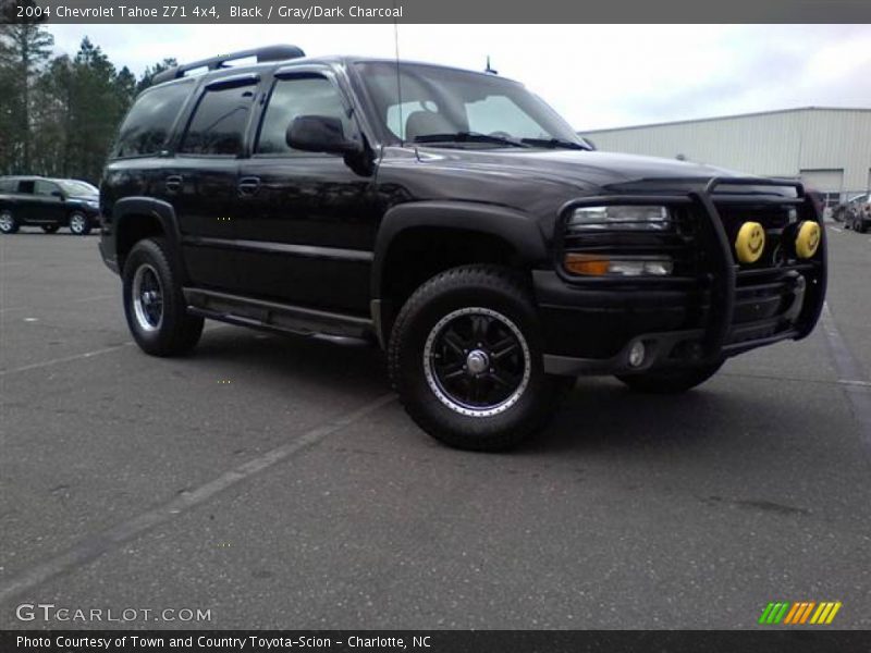 Black / Gray/Dark Charcoal 2004 Chevrolet Tahoe Z71 4x4