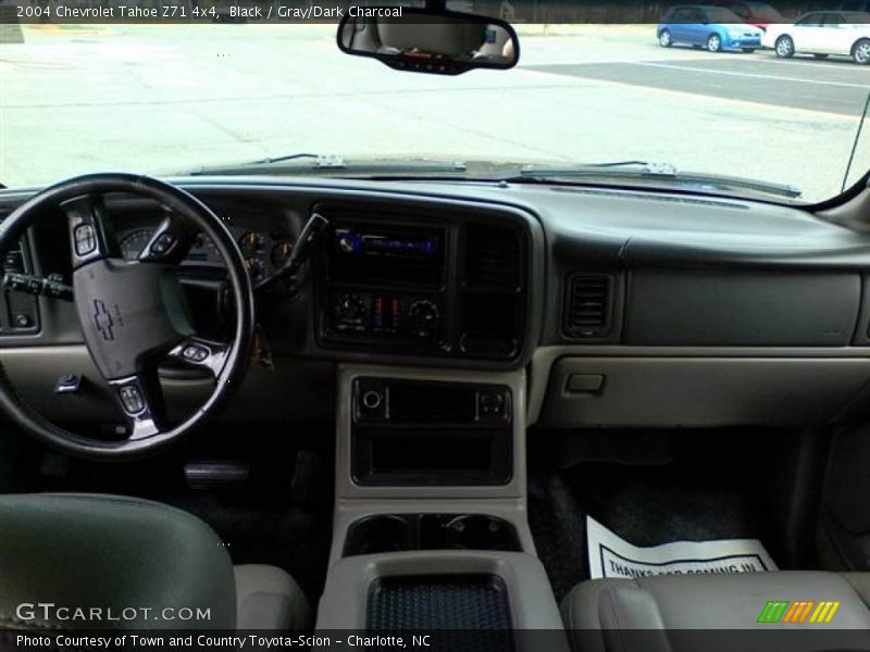 Black / Gray/Dark Charcoal 2004 Chevrolet Tahoe Z71 4x4