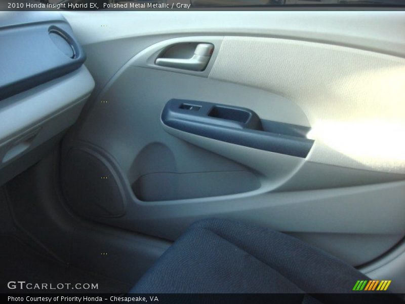 Polished Metal Metallic / Gray 2010 Honda Insight Hybrid EX