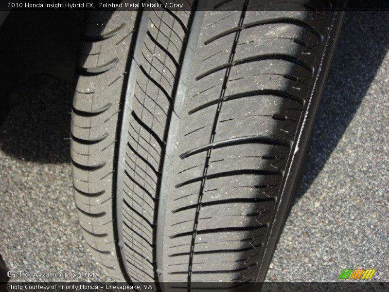 Polished Metal Metallic / Gray 2010 Honda Insight Hybrid EX