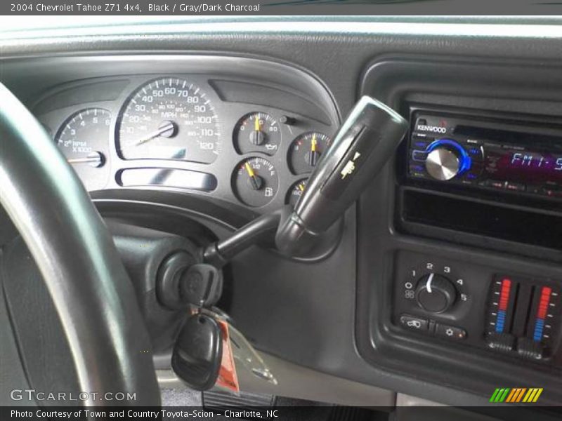 Black / Gray/Dark Charcoal 2004 Chevrolet Tahoe Z71 4x4