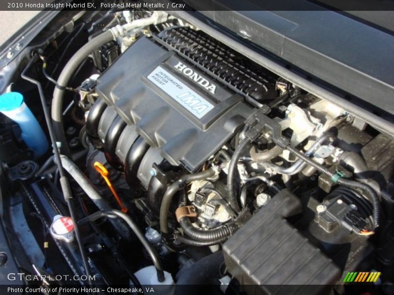  2010 Insight Hybrid EX Engine - 1.3 Liter SOHC 8-Valve i-VTEC IMA 4 Cylinder Gasoline/Electric Hybrid