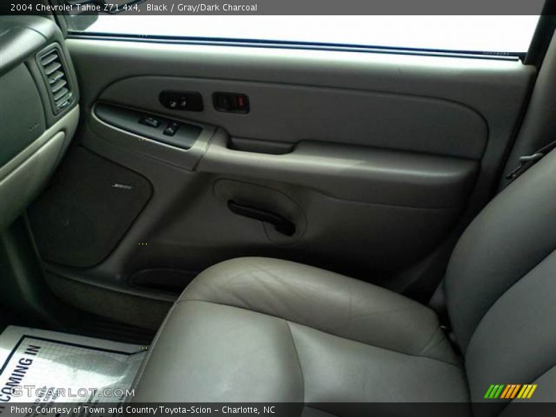 Black / Gray/Dark Charcoal 2004 Chevrolet Tahoe Z71 4x4