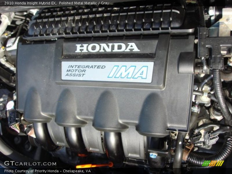  2010 Insight Hybrid EX Engine - 1.3 Liter SOHC 8-Valve i-VTEC IMA 4 Cylinder Gasoline/Electric Hybrid