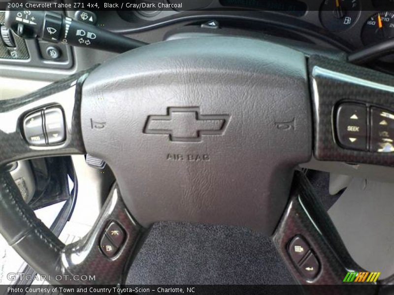 Black / Gray/Dark Charcoal 2004 Chevrolet Tahoe Z71 4x4