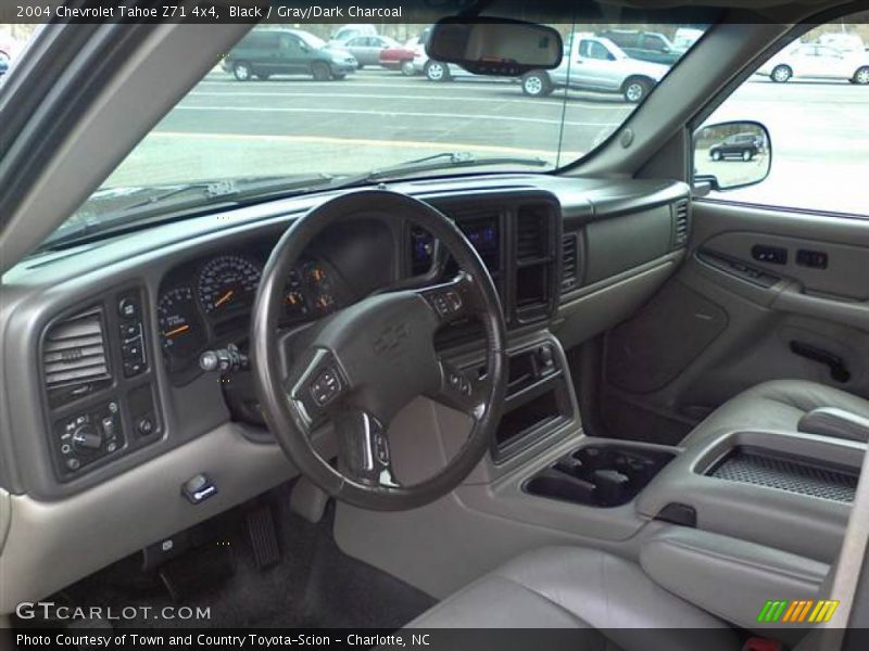 Black / Gray/Dark Charcoal 2004 Chevrolet Tahoe Z71 4x4