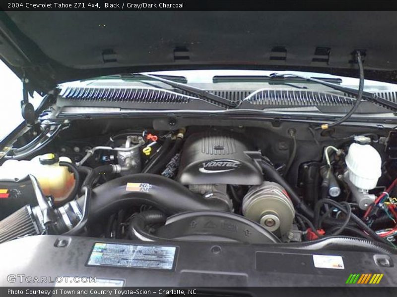 Black / Gray/Dark Charcoal 2004 Chevrolet Tahoe Z71 4x4
