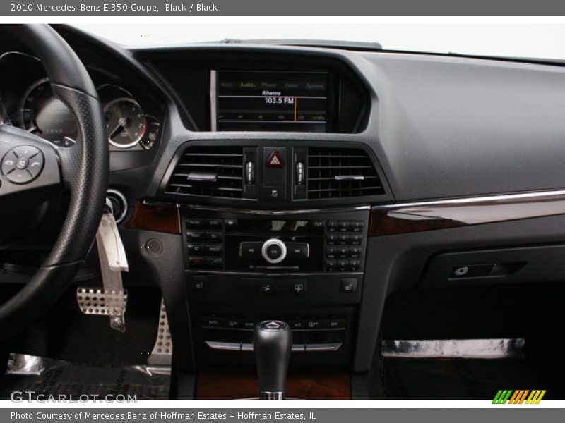 Black / Black 2010 Mercedes-Benz E 350 Coupe