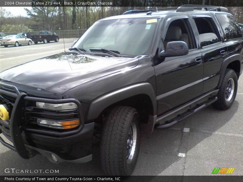 Black / Gray/Dark Charcoal 2004 Chevrolet Tahoe Z71 4x4