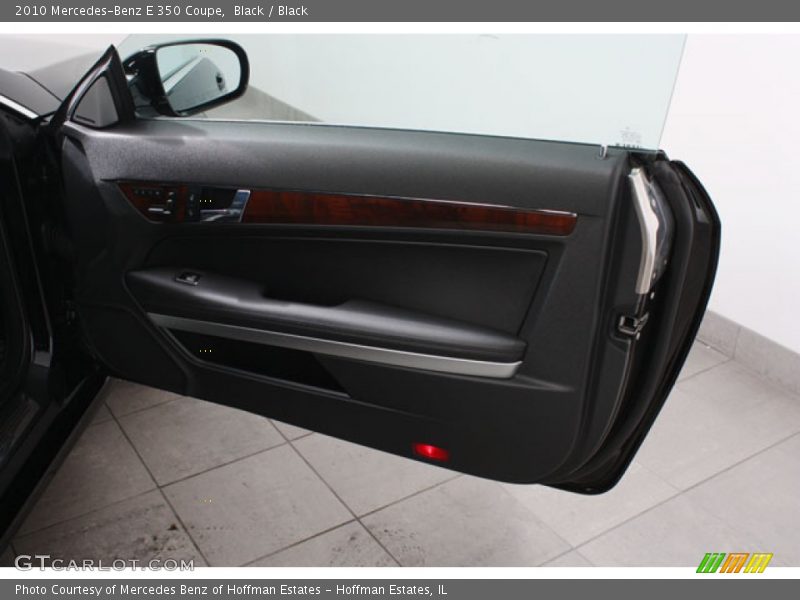Black / Black 2010 Mercedes-Benz E 350 Coupe